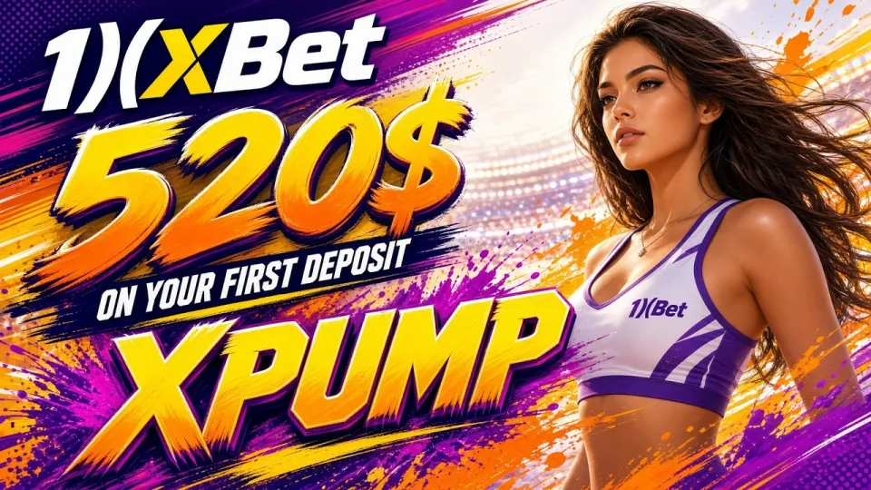1XBET Account Setup with Promo Code XPUMP Unlocks a $520 First Deposit Bonus